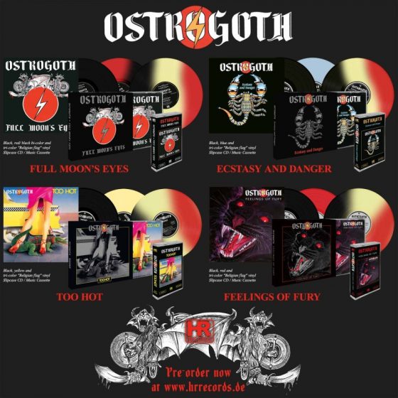 OSTROGOTH back catalogue