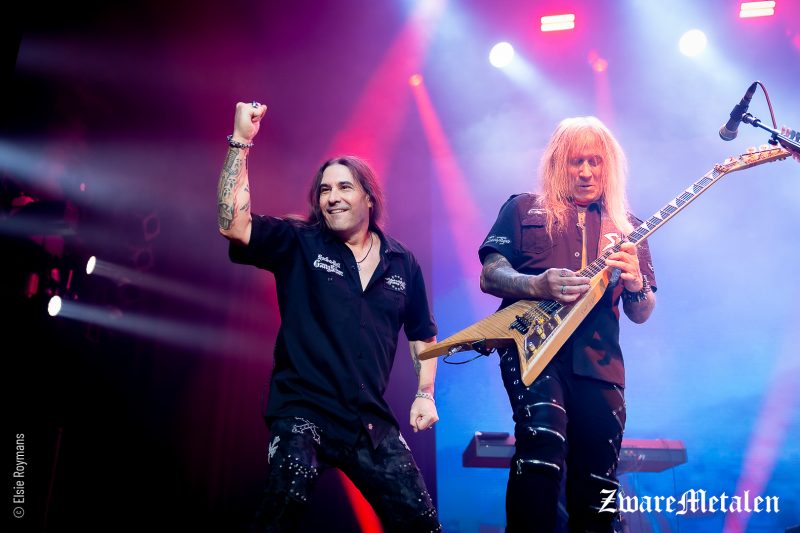 Savatage live in de 013 te Tilburg gefotografeerd door Elsie Roymans voor Zware Metalen