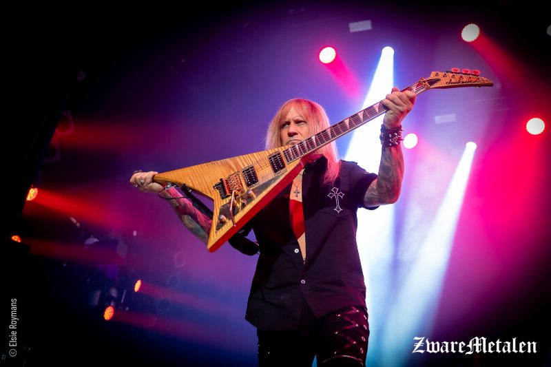 Savatage live in de 013 te Tilburg gefotografeerd door Elsie Roymans voor Zware Metalen