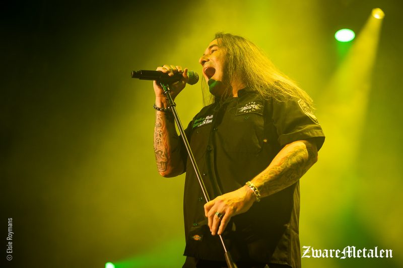 Savatage live in de 013 te Tilburg gefotografeerd door Elsie Roymans voor Zware Metalen