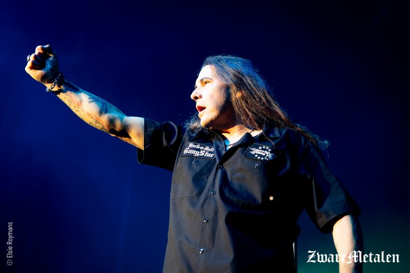 Savatage live in de 013 te Tilburg gefotografeerd door Elsie Roymans voor Zware Metalen