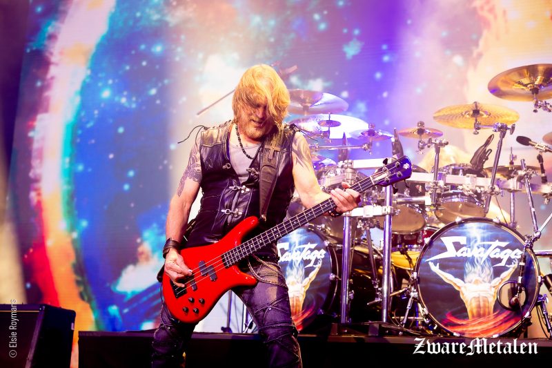 Savatage live in de 013 te Tilburg gefotografeerd door Elsie Roymans voor Zware Metalen