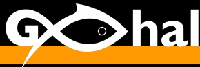 Het logo van de Goudvishal