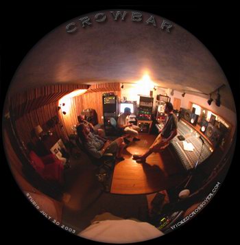 crowbar in studio