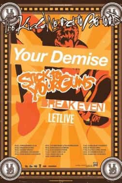 Your Demise Tour Poster