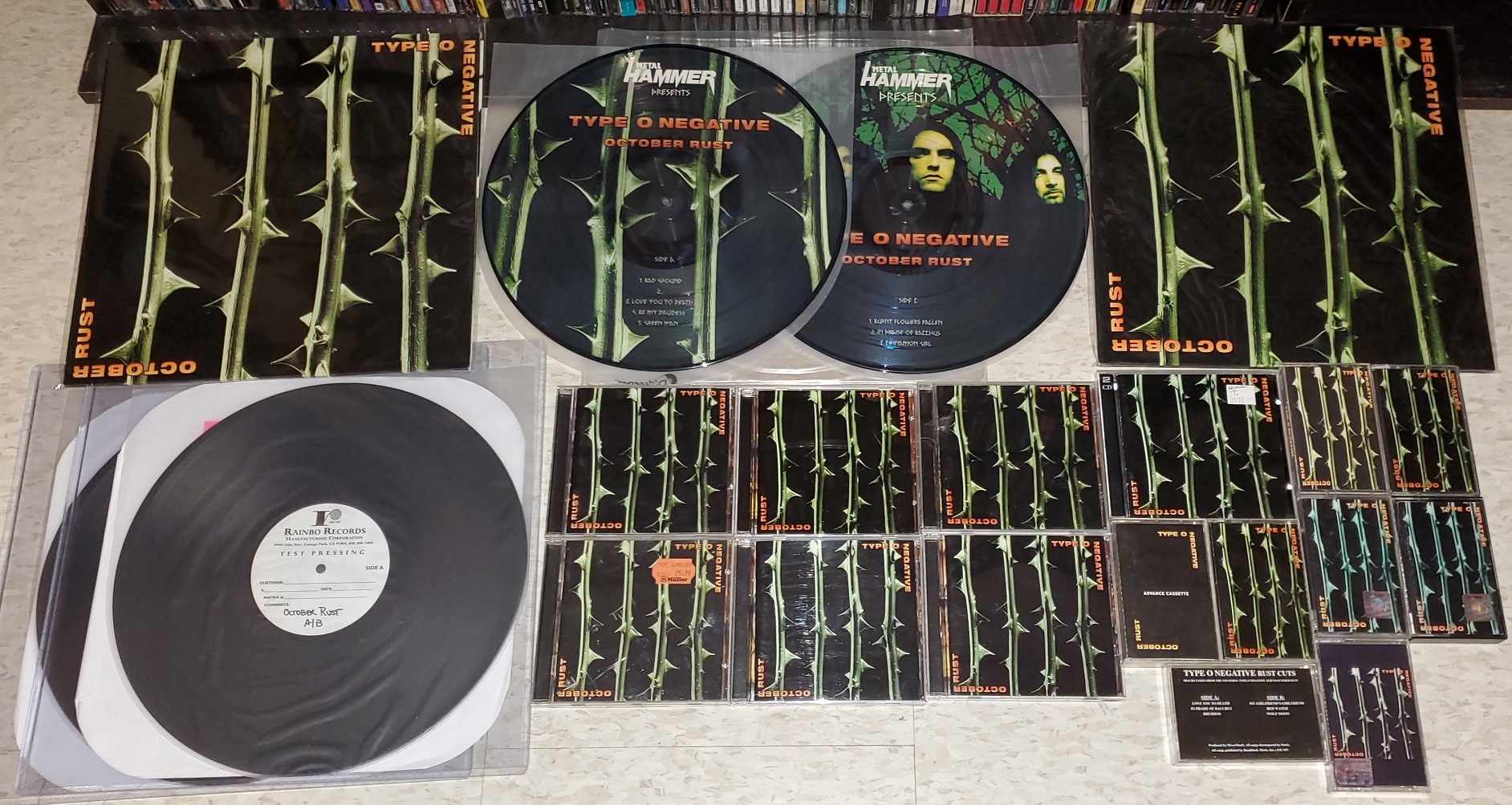 Type o negative october rust cd фото 15