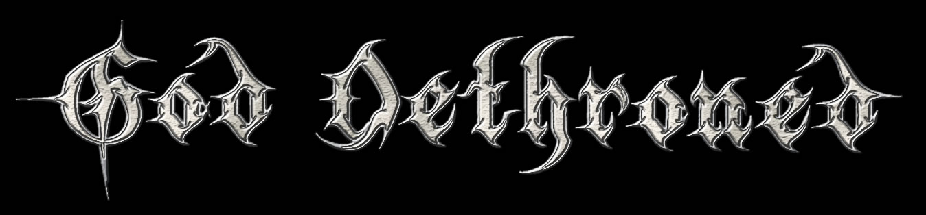 God logo. God dethroned logo. Инициал dethroned. Henri Sattler God dethroned Grand Grimoire.